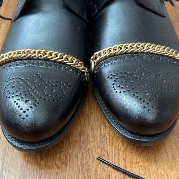 Taft Black Leather Men\'s Boots with Gold Chain Accent main image 5